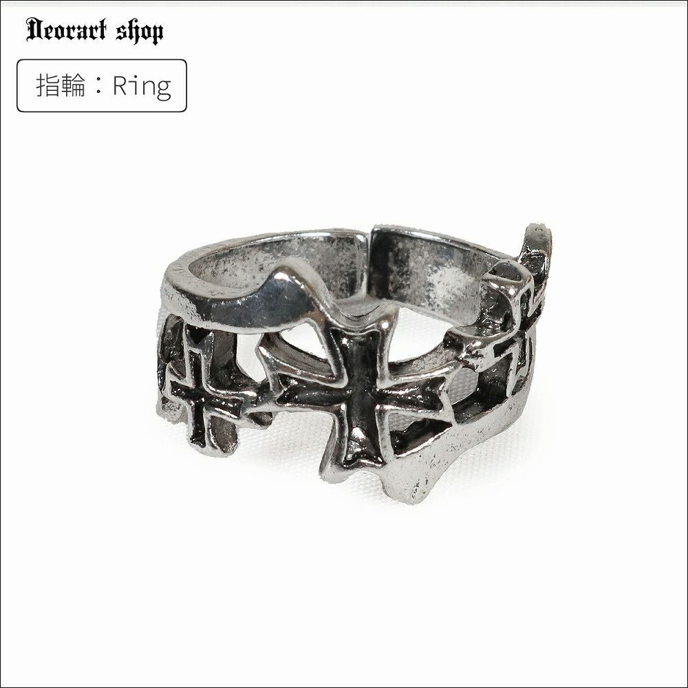 BY1160 クロス モチーフ・リング 指輪 十字架【B】 | Deorart shop