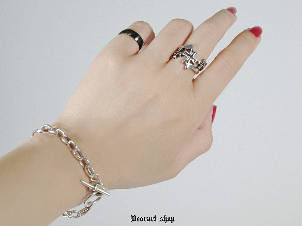 BY1160 クロス モチーフ・リング 指輪 十字架【B】 | Deorart shop