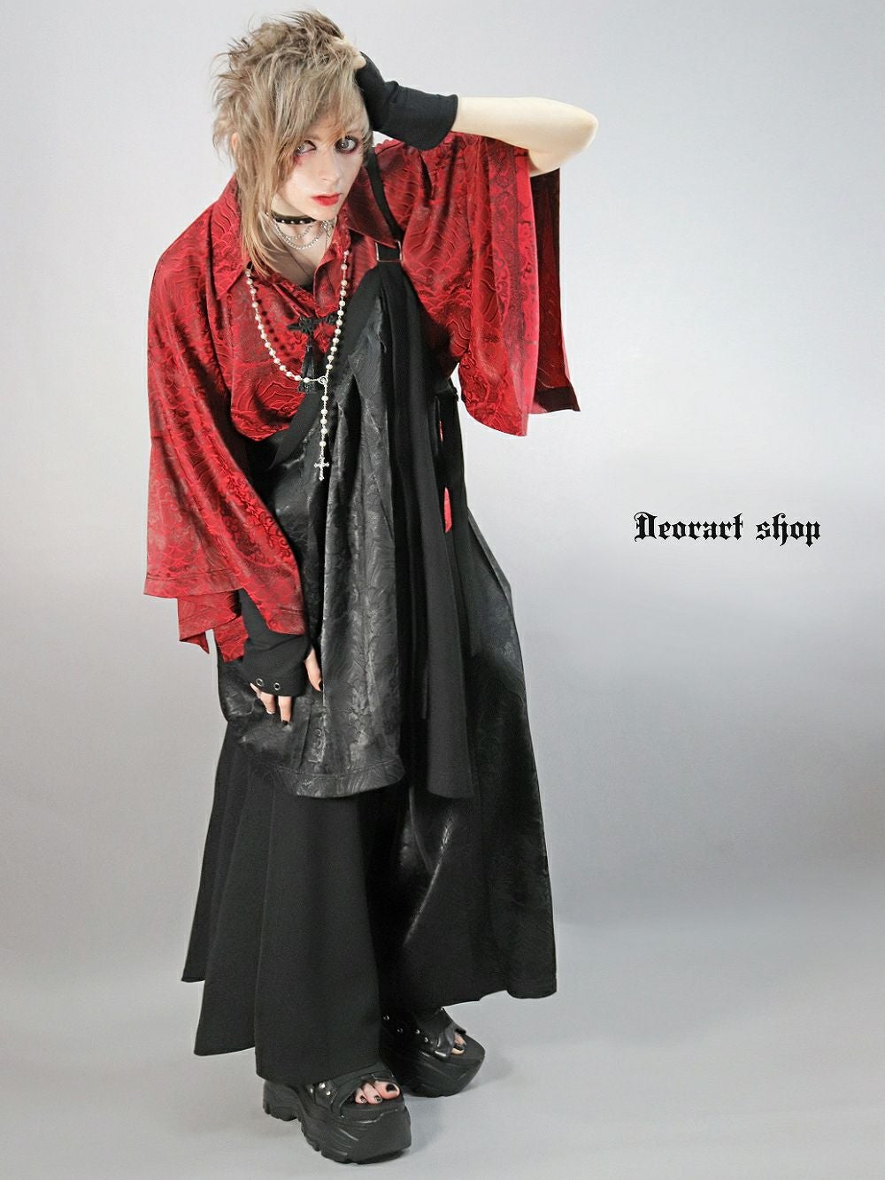 Deorart,ディオラート,和装,袈裟,袴,着物風,ファッション,和ゴス,浴衣,ヴィジュアル系,V系,闇落ち, 破戒僧,陰陽師,呪術師,通販,普段使い,メンズ,レディス,Vkei,goth,kimono,japan,anime,,fashion