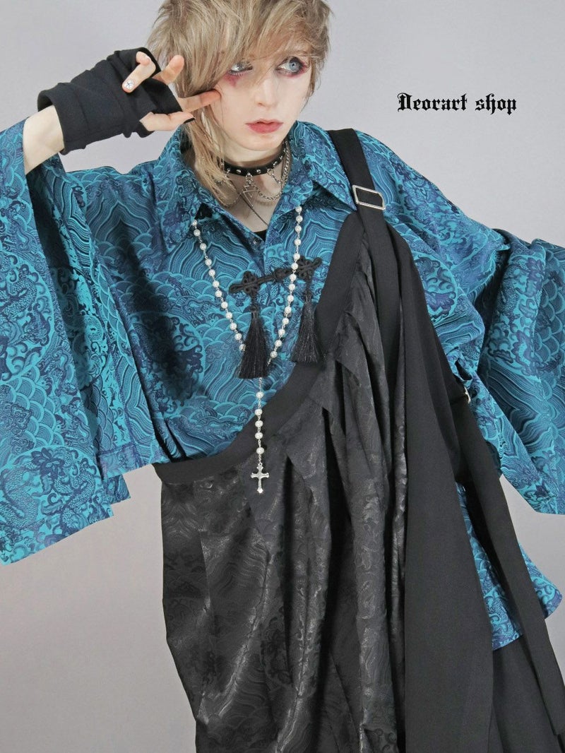 Deorart,ディオラート,和装,袈裟,袴,着物風,ファッション,和ゴス,浴衣,ヴィジュアル系,V系,闇落ち, 破戒僧,陰陽師,呪術師,通販,普段使い,メンズ,レディス,Vkei,goth,kimono,japan,anime,,fashion