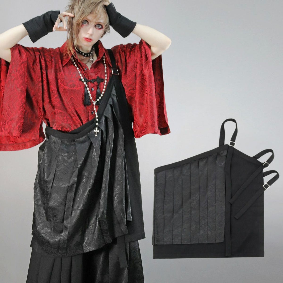 Deorart,ディオラート,和装,袈裟,袴,着物風,ファッション,和ゴス,浴衣,ヴィジュアル系,V系,闇落ち, 破戒僧,陰陽師,呪術師,通販,普段使い,メンズ,レディス,Vkei,goth,kimono,japan,anime,,fashion