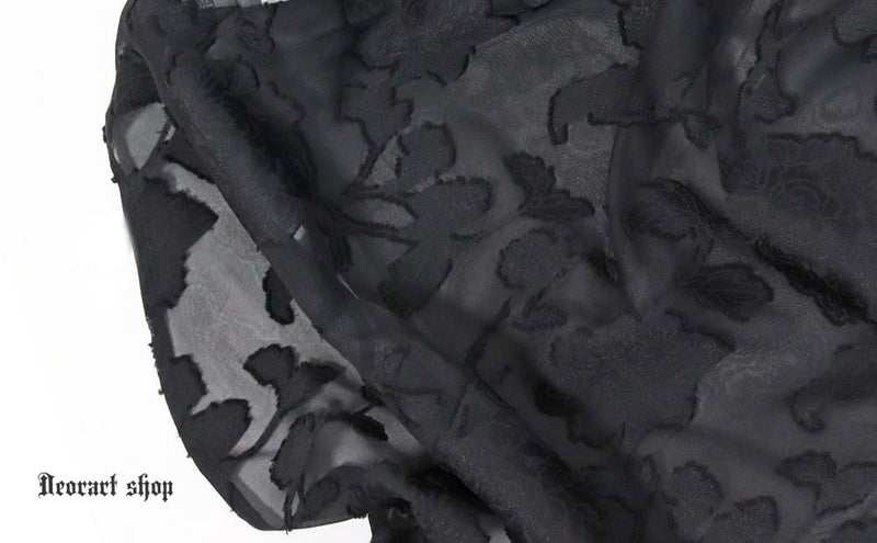 Deorart,ディオラート,透け,シアーシャツ,レース,ブラウス,かっこいい,奇麗,大人シャツ,大人ブラウス,ゴシックファッション,パンクファッション,地雷系男子,地雷系女子,通販,V系,ヴィジュアル系,ユニセックス