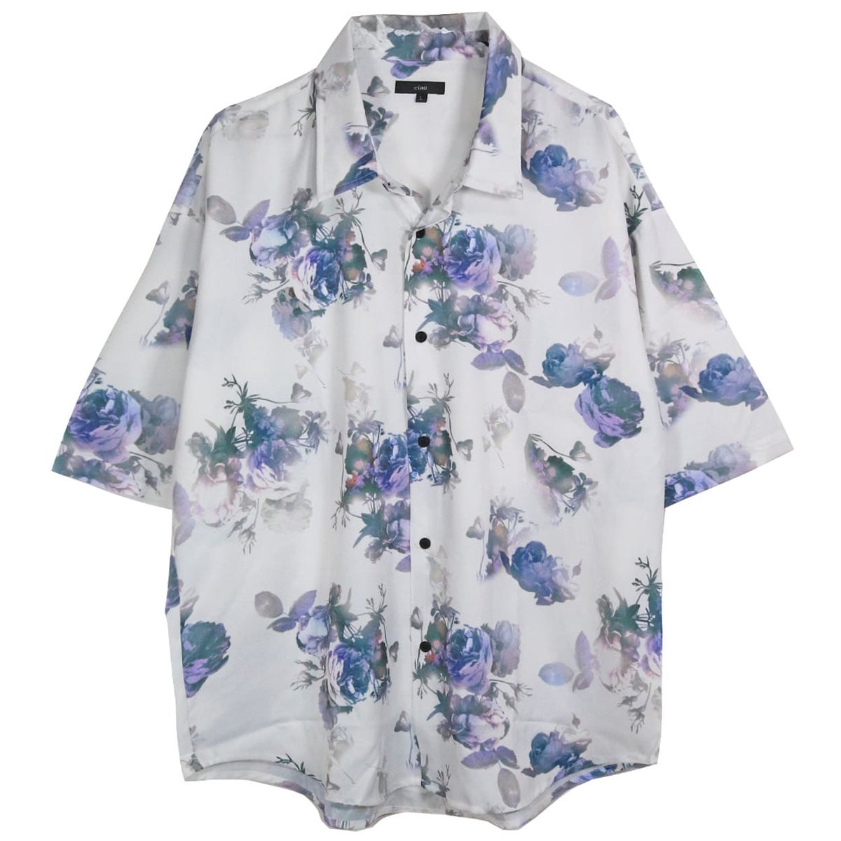 Deorart,ディオラート,総柄シャツ,V系シャツ,パーティ,ドレスアップ,ローズ柄,オーバーサイズ,薔薇,花柄,メンズ,レディス,おしゃれ,カッコイイ,地雷系,ホスト,ライブ衣装,通販