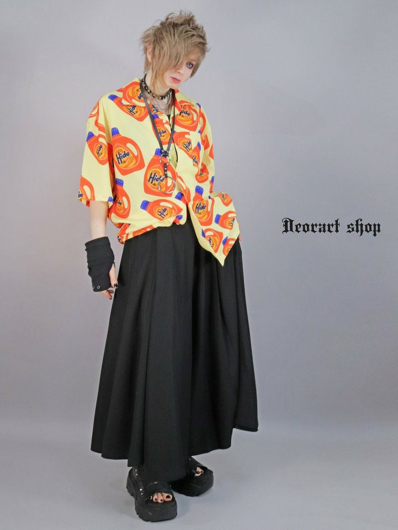 Deorart,ディオラート,シャツ,ブラウス,五分袖シャツ,ユニークシャツ,洗剤柄,夏,メンズシャツ,ユニセックスシャツ,アメリカン柄,アメコミ,海外風,アロハシャツ