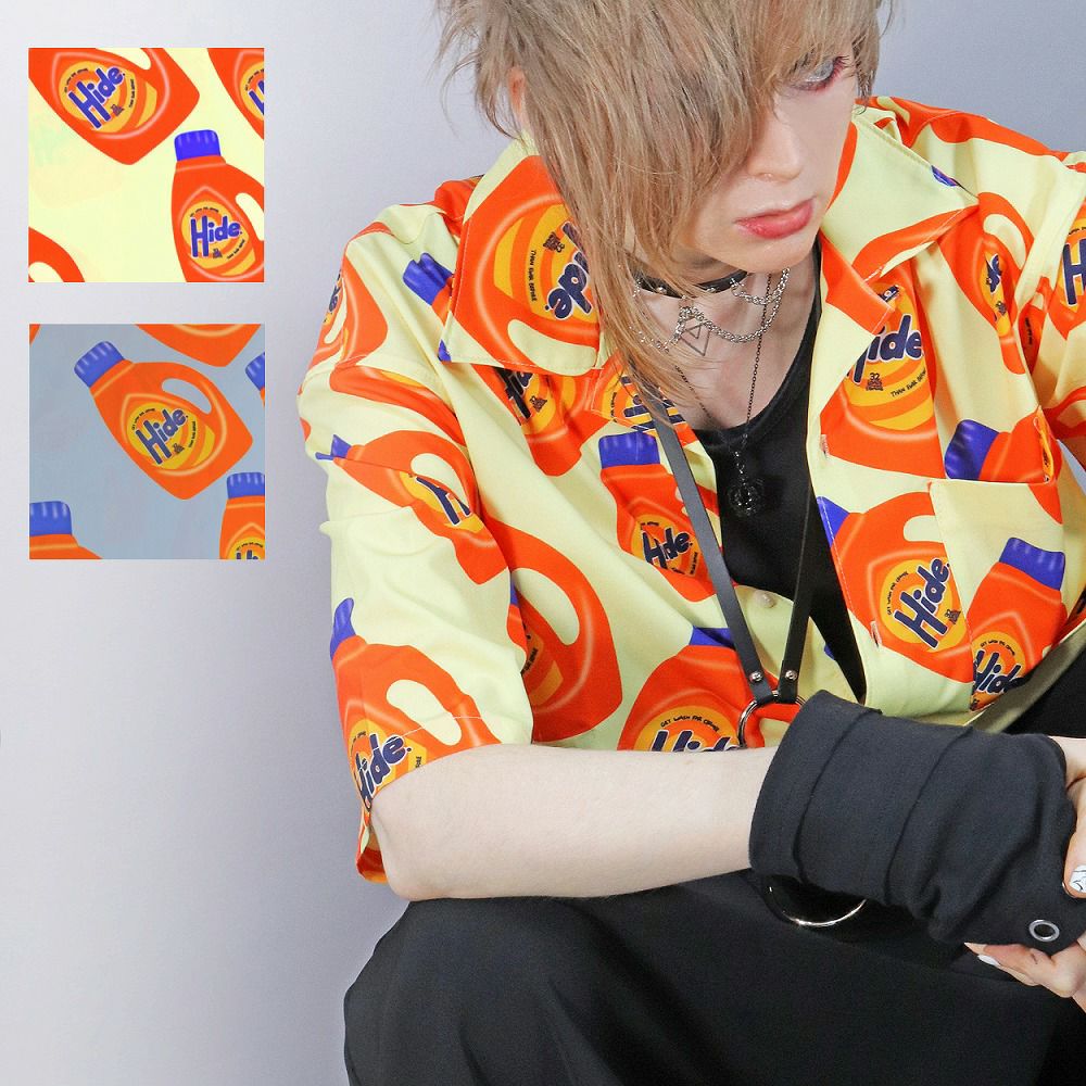 Deorart,ディオラート,シャツ,ブラウス,五分袖シャツ,ユニークシャツ,洗剤柄,夏,メンズシャツ,ユニセックスシャツ,アメリカン柄,アメコミ,海外風,アロハシャツ