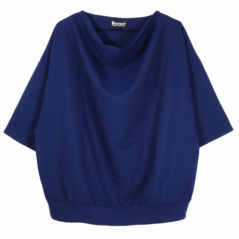 Deorart,ディオラート,モード,ゴシック,Tシャツ,ドレープ,普段使い,ロイヤルブルー,裾絞り,地雷系,V系,ヴィジュアル系,大人,ファッション,衣装,メンズ,レディス,通販