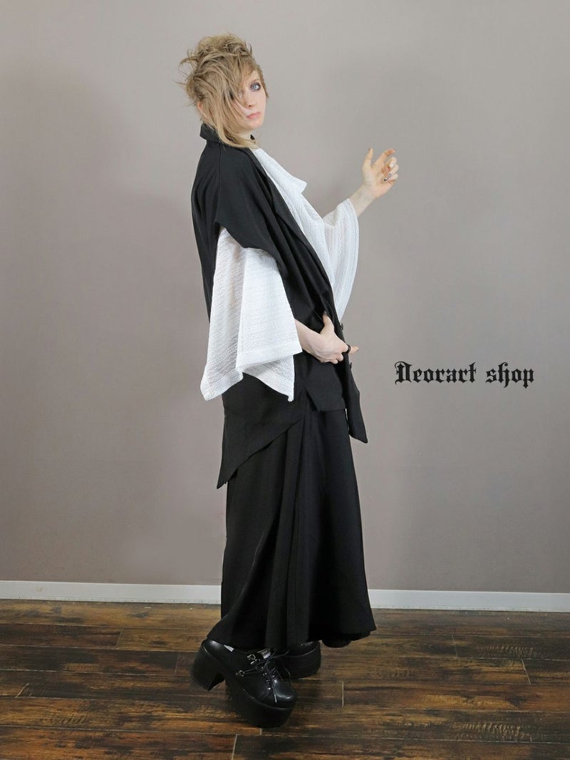 Deorart,ディオラート,モード,ゴシック,和ゴス,着物袖,振袖,シアー,レース着物,和装,普段使い,カーディガン,羽織り,新中式,地雷系,ゴスロリ,ファッション,衣装,メンズ,レディス,衣装,通販