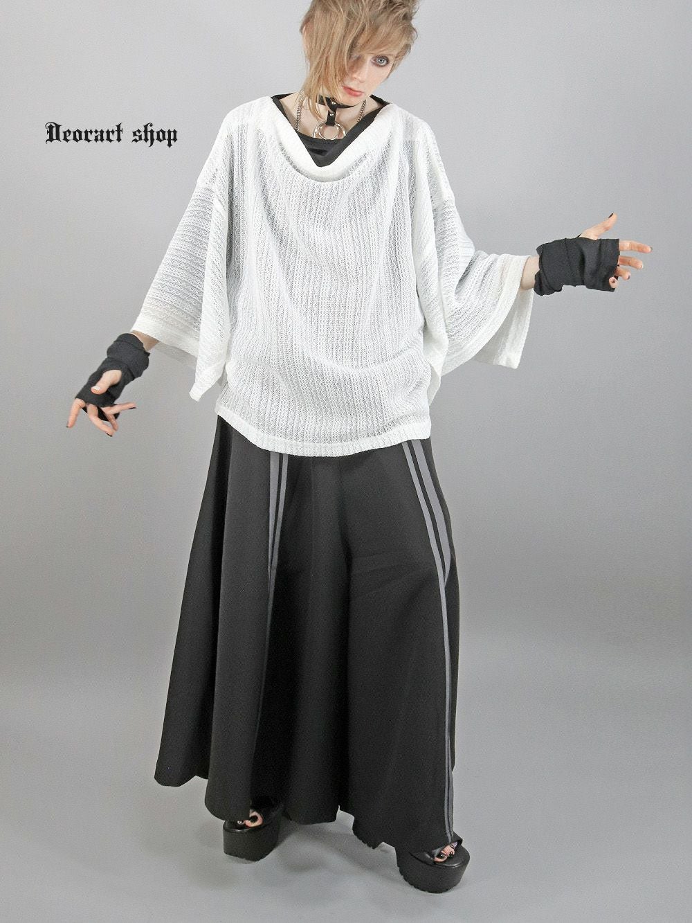 Deorart,ディオラート,モード,ゴシック,和ゴス,着物袖,振袖,シアー,レース着物,和装,普段使い,カーディガン,羽織り,新中式,地雷系,ゴスロリ,ファッション,衣装,メンズ,レディス,衣装,通販