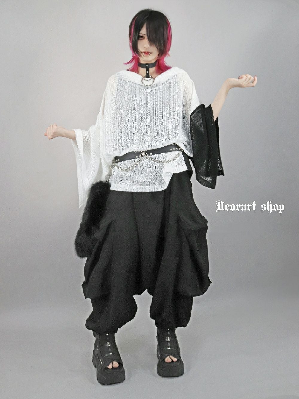 Deorart,ディオラート,モード,ゴシック,和ゴス,着物袖,振袖,シアー,レース着物,和装,普段使い,カーディガン,羽織り,新中式,地雷系,ゴスロリ,ファッション,衣装,メンズ,レディス,衣装,通販