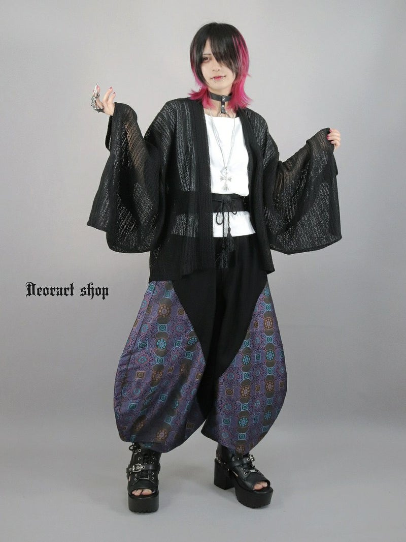 Deorart,ディオラート,モード,ゴシック,和ゴス,着物袖,振袖,シアー,レース着物,和装,普段使い,カーディガン,羽織り,新中式,地雷系,ゴスロリ,ファッション,衣装,メンズ,レディス,衣装,通販