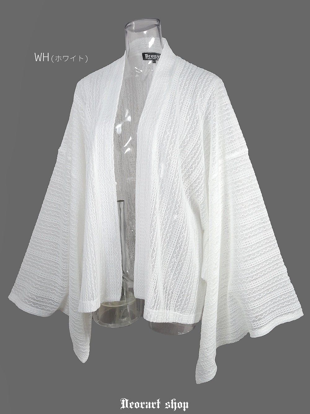 Deorart,ディオラート,モード,ゴシック,和ゴス,着物袖,振袖,シアー,レース着物,和装,普段使い,カーディガン,羽織り,新中式,地雷系,ゴスロリ,ファッション,衣装,メンズ,レディス,衣装,通販