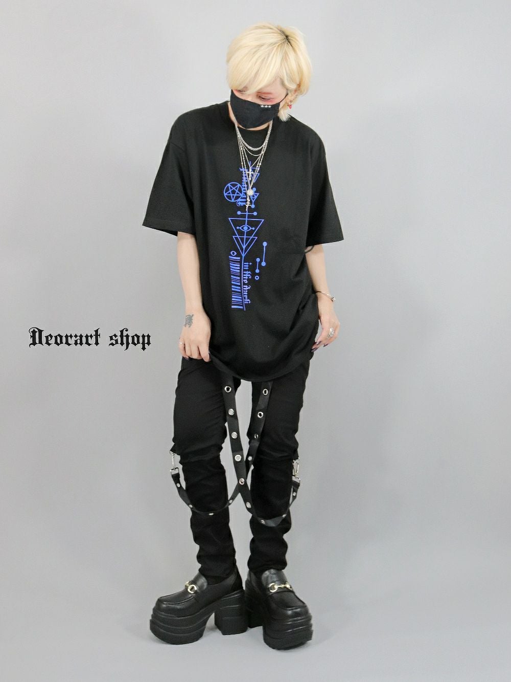 Deorart,ディオラート,ネコラ、NECOLA,通販,和,プリントT,ビッグT,大きいサイズ,V系,地雷系,病みかわいい,病みT,オカルト,ゴスパンクゴスパンク,バンギャ,メンズ,ユニセックス,レディス,ブランド,大人,emo,punk,rock,harajyuku,ファッション,服
