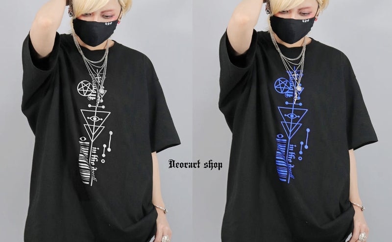 Deorart,ディオラート,ネコラ、NECOLA,通販,和,プリントT,ビッグT,大きいサイズ,V系,地雷系,病みかわいい,病みT,オカルト,ゴスパンクゴスパンク,バンギャ,メンズ,ユニセックス,レディス,ブランド,大人,emo,punk,rock,harajyuku,ファッション,服