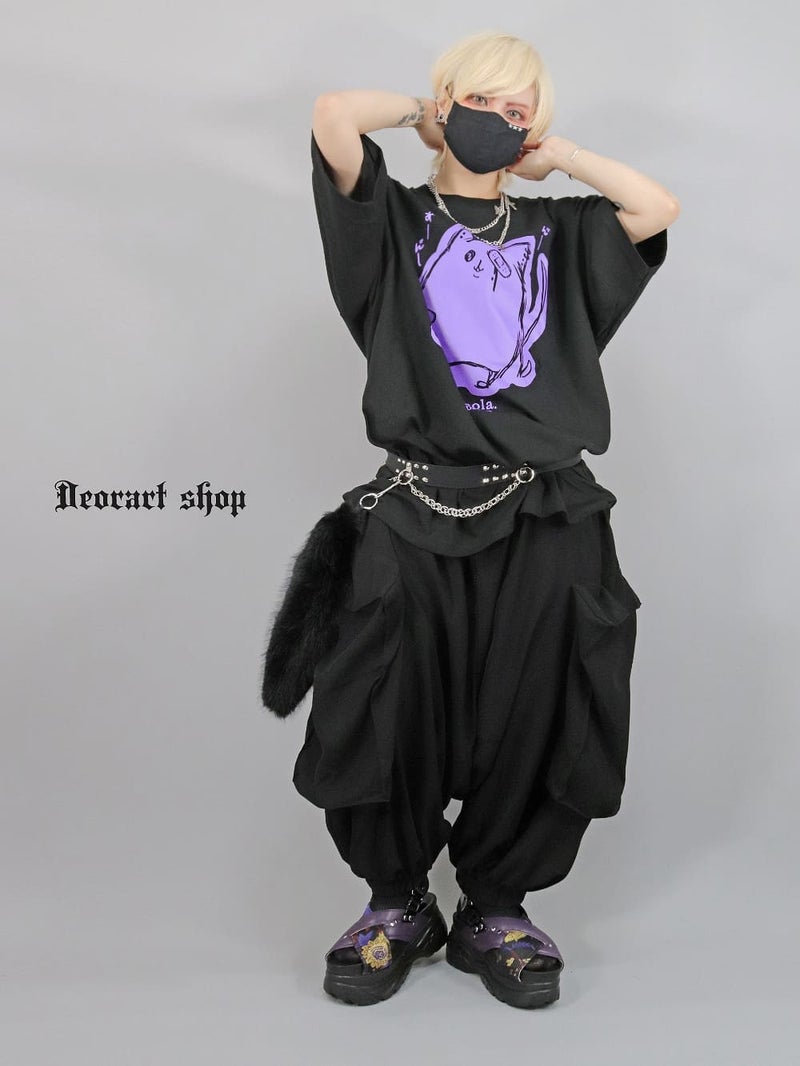 Deorart,ディオラート,ネコラ、NECOLA,通販,和,プリントT,ビッグT,大きいサイズ,V系,地雷系,病みかわいい,病みT,オカルト,ゴスパンクゴスパンク,バンギャ,メンズ,ユニセックス,レディス,ブランド,大人,emo,punk,rock,harajyuku,ファッション,服