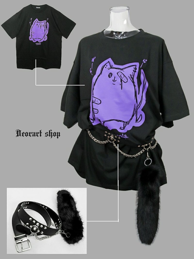Deorart,ディオラート,ネコラ、NECOLA,通販,和,プリントT,ビッグT,大きいサイズ,V系,地雷系,病みかわいい,病みT,オカルト,ゴスパンクゴスパンク,バンギャ,メンズ,ユニセックス,レディス,ブランド,大人,emo,punk,rock,harajyuku,ファッション,服