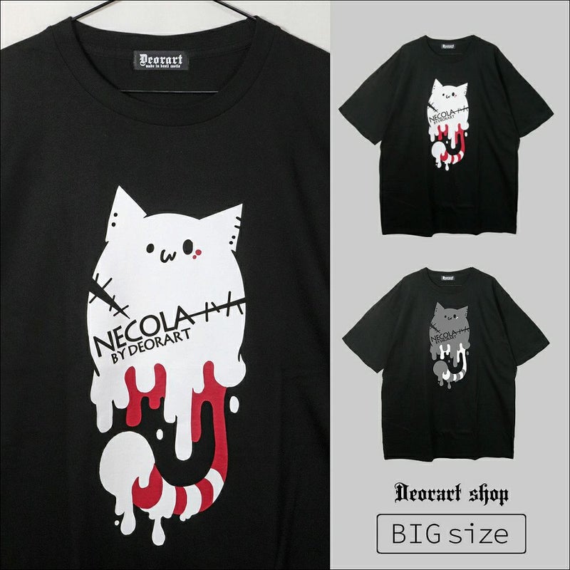 Deorart,ディオラート,ネコラ、NECOLA,通販,和,プリントT,ビッグT,大きいサイズ,V系,地雷系,病みかわいい,病みT,オカルト,ゴスパンクゴスパンク,バンギャ,メンズ,ユニセックス,レディス,ブランド,大人,emo,punk,rock,harajyuku,ファッション,服