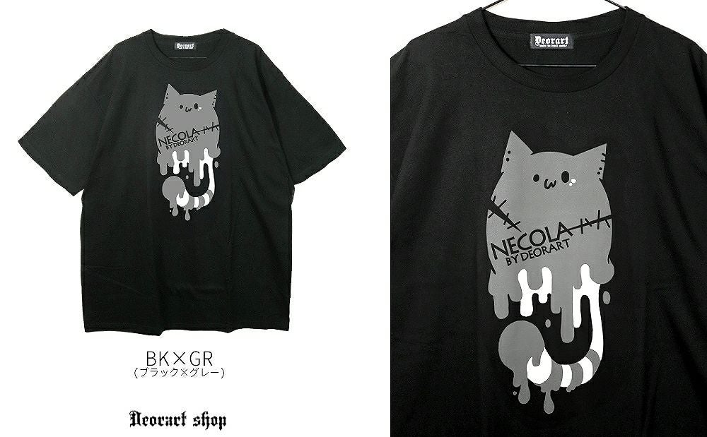 Deorart,ディオラート,ネコラ、NECOLA,通販,和,プリントT,ビッグT,大きいサイズ,V系,地雷系,病みかわいい,病みT,オカルト,ゴスパンクゴスパンク,バンギャ,メンズ,ユニセックス,レディス,ブランド,大人,emo,punk,rock,harajyuku,ファッション,服