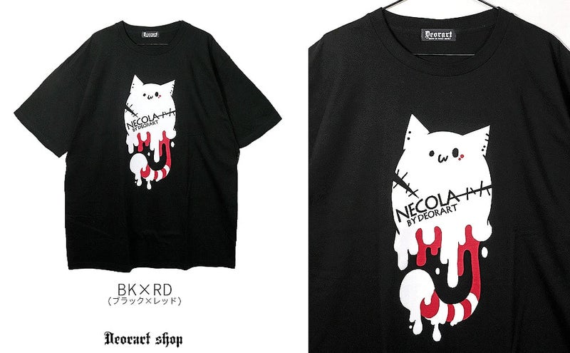 Deorart,ディオラート,ネコラ、NECOLA,通販,和,プリントT,ビッグT,大きいサイズ,V系,地雷系,病みかわいい,病みT,オカルト,ゴスパンクゴスパンク,バンギャ,メンズ,ユニセックス,レディス,ブランド,大人,emo,punk,rock,harajyuku,ファッション,服