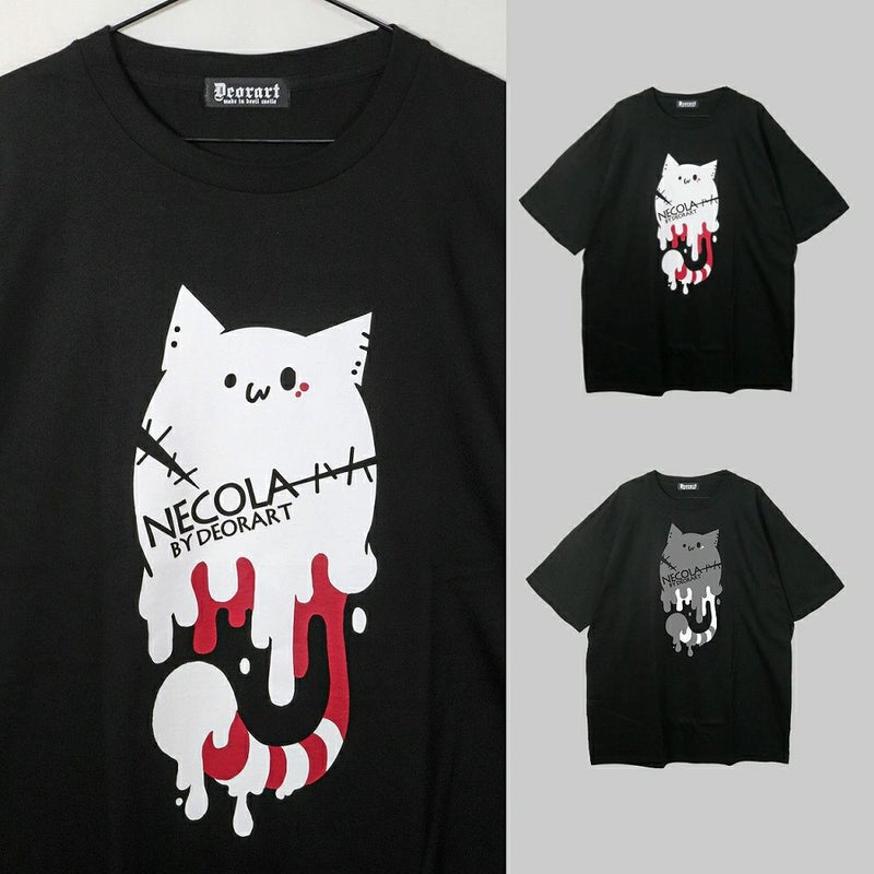 Deorart,ディオラート,ネコラ、NECOLA,通販,和,プリントT,ビッグT,大きいサイズ,V系,地雷系,病みかわいい,病みT,オカルト,ゴスパンクゴスパンク,バンギャ,メンズ,ユニセックス,レディス,ブランド,大人,emo,punk,rock,harajyuku,ファッション,服