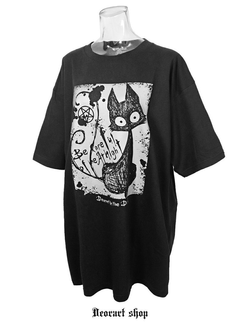 Deorart,ディオラート,ネコラ、NECOLA,通販,和,プリントT,ビッグT,大きいサイズ,V系,地雷系,病みかわいい,病みT,オカルト,ゴスパンクゴスパンク,バンギャ,メンズ,ユニセックス,レディス,ブランド,大人,emo,punk,rock,harajyuku,ファッション,服