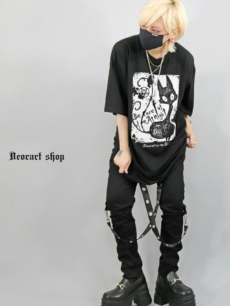 Deorart,ディオラート,ネコラ、NECOLA,通販,和,プリントT,ビッグT,大きいサイズ,V系,地雷系,病みかわいい,病みT,オカルト,ゴスパンクゴスパンク,バンギャ,メンズ,ユニセックス,レディス,ブランド,大人,emo,punk,rock,harajyuku,ファッション,服