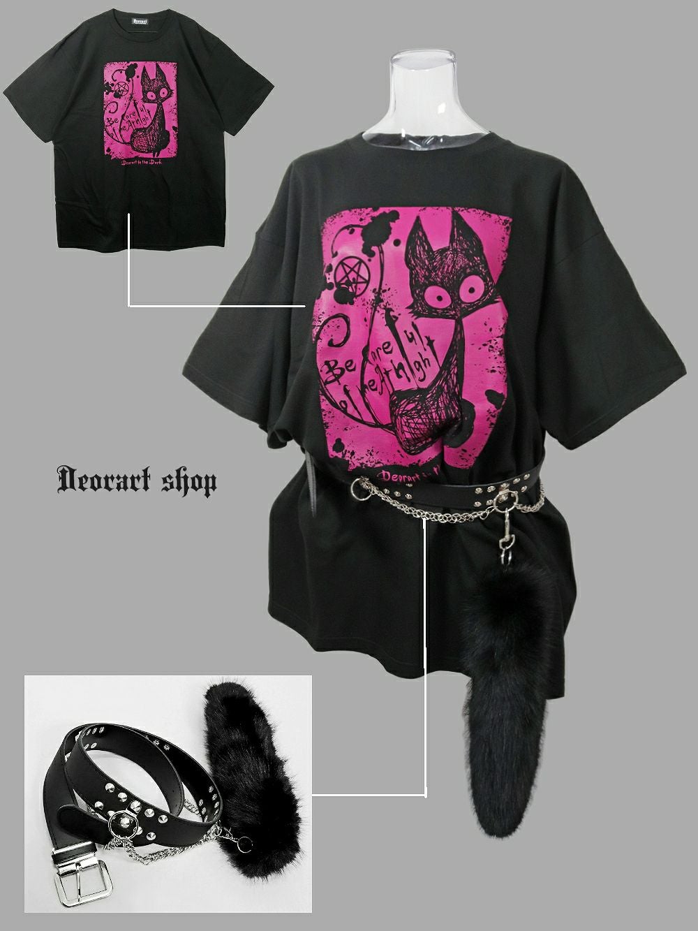 Deorart,ディオラート,ネコラ、NECOLA,通販,和,プリントT,ビッグT,大きいサイズ,V系,地雷系,病みかわいい,病みT,オカルト,ゴスパンクゴスパンク,バンギャ,メンズ,ユニセックス,レディス,ブランド,大人,emo,punk,rock,harajyuku,ファッション,服