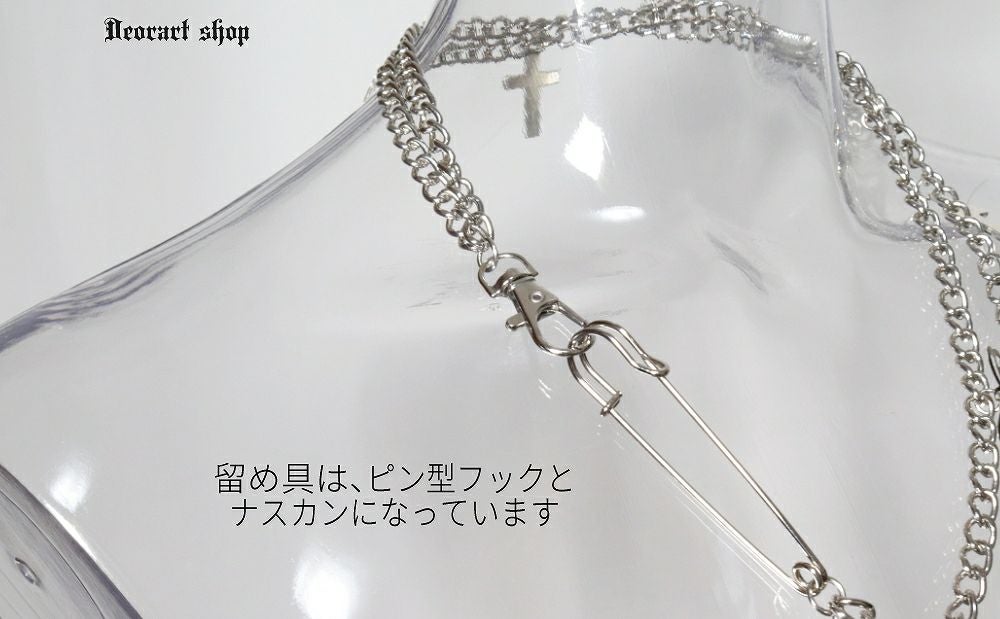 Deorart,ディオラート,V系,ヴィジュアル系,ネックレス,ペンダント,ジャラジャラ,重ね付け,3連,4連,三連,四連,薔薇,十字架,ネックレス,バンド,メンズ,レディス