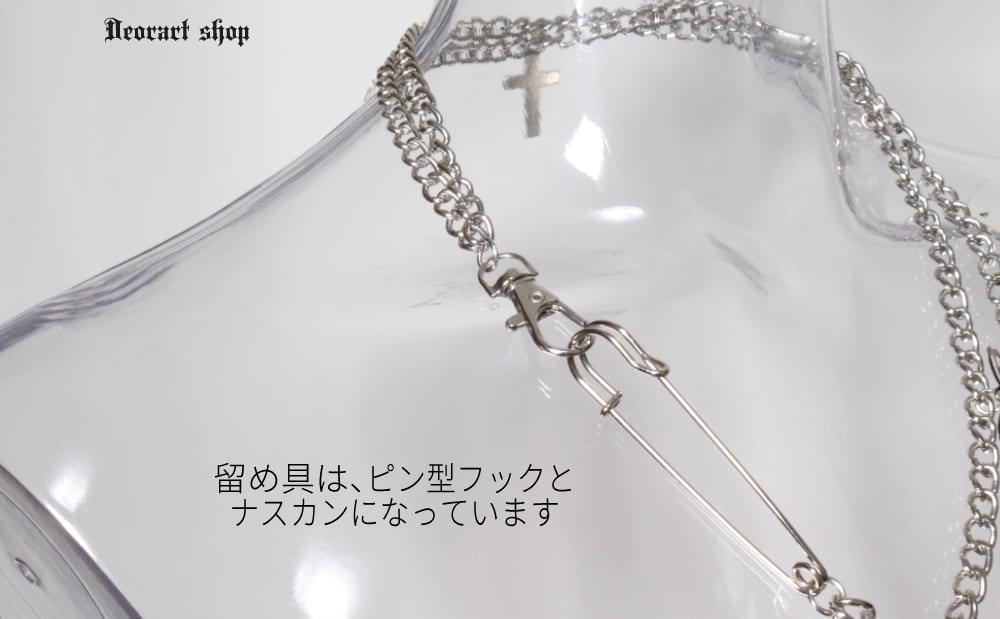 Deorart,ディオラート,V系,ヴィジュアル系,ネックレス,ペンダント,ジャラジャラ,重ね付け,3連,4連,三連,四連,薔薇,十字架,ネックレス,バンド,メンズ,レディス