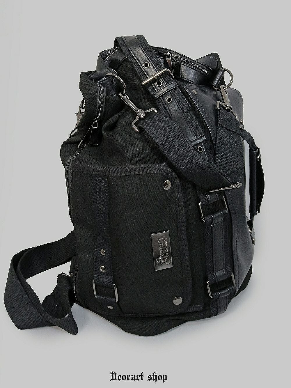 Deorart,ディオラート,バッグ,リュック,BY141,,多機能バッグ,リュック,ショルダーバッグ,V系,ヴィジュアル系,かっこいい,通勤バッグ,通学バッグ,地雷系,ゴスロリ,ゴシック,通販,emo,goth,bag,japan,anime,fashion,shopping