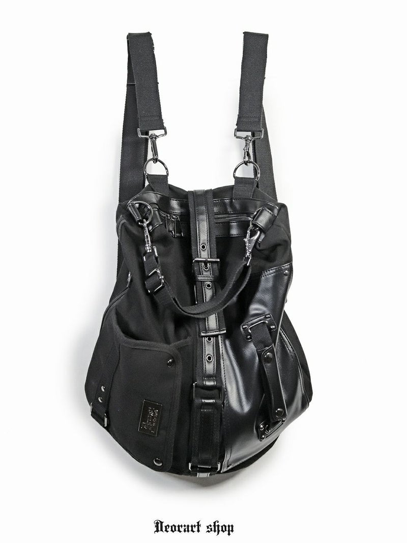 Deorart,ディオラート,バッグ,リュック,BY141,,多機能バッグ,リュック,ショルダーバッグ,V系,ヴィジュアル系,かっこいい,通勤バッグ,通学バッグ,地雷系,ゴスロリ,ゴシック,通販,emo,goth,bag,japan,anime,fashion,shopping