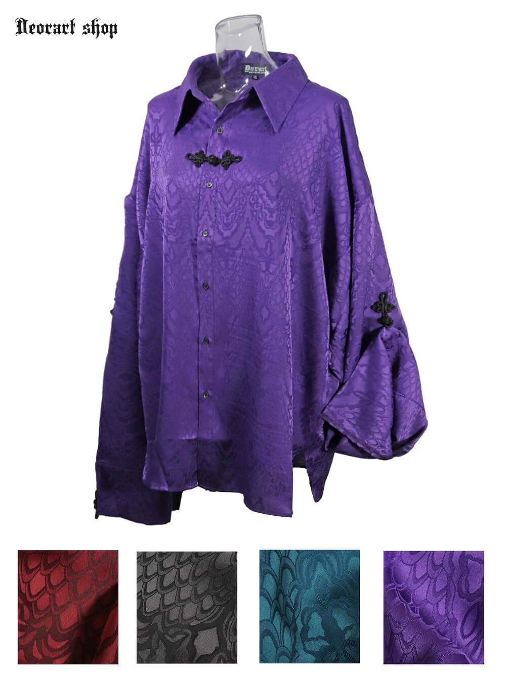 Deorart,ディオラート,V系,地雷系,中華柄,チャイニーズマフィア,中華マフィア,シャツ,コーデ,ホスト,コンカフェ,シャツ,ライブ,ファッション,ダンス衣装,メンズ,レディス,男装