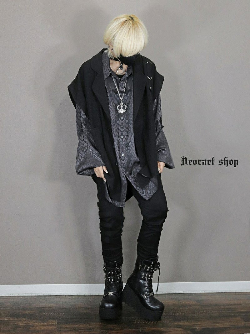 Deorart,ディオラート,V系,地雷系,中華柄,チャイニーズマフィア,中華マフィア,シャツ,コーデ,ホスト,コンカフェ,シャツ,ライブ,ファッション,ダンス衣装,メンズ,レディス,男装