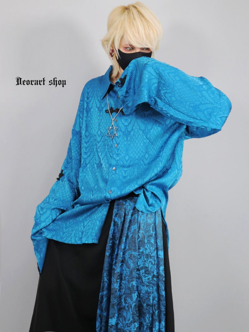 Deorart,ディオラート,V系,地雷系,中華柄,チャイニーズマフィア,中華マフィア,シャツ,コーデ,ホスト,コンカフェ,シャツ,ライブ,ファッション,ダンス衣装,メンズ,レディス,男装