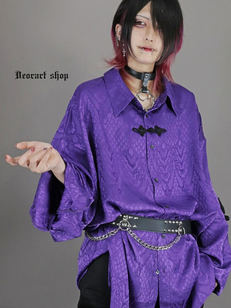 Deorart,ディオラート,V系,地雷系,中華柄,チャイニーズマフィア,中華マフィア,シャツ,コーデ,ホスト,コンカフェ,シャツ,ライブ,ファッション,ダンス衣装,メンズ,レディス,男装