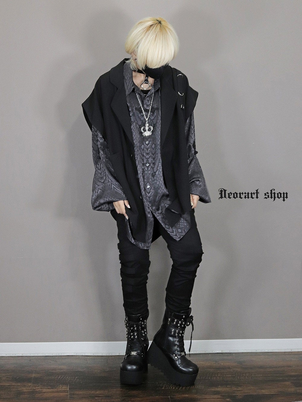 Deorart,ディオラート,V系,地雷系,中華柄,チャイニーズマフィア,中華マフィア,シャツ,コーデ,ホスト,コンカフェ,シャツ,ライブ,ファッション,ダンス衣装,メンズ,レディス,男装