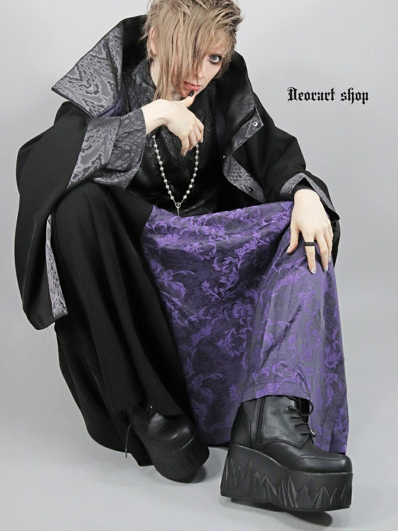Deorart,ディオラート,地雷系,中華風,ネオチャイナ,和風,サイバー,原宿系,ジャージ,透け,シアー,V系,goth china,,emo,punk,rock,harajyuku ,ゴシック,モード,ファッション,服,通販