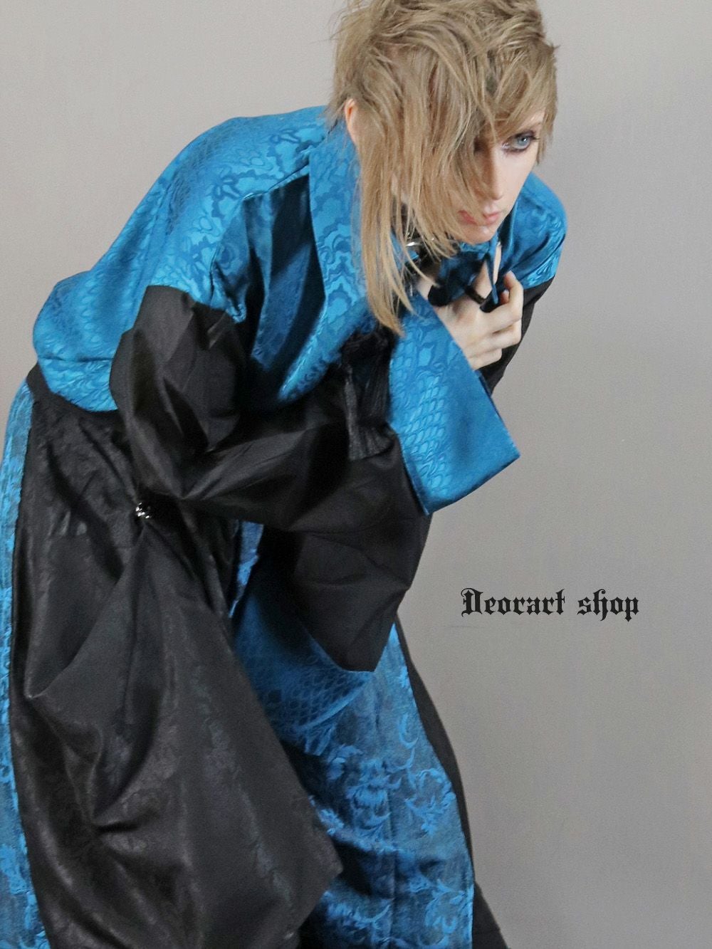 Deorart,ディオラート,地雷系,中華風,ネオチャイナ,和風,サイバー,原宿系,ジャージ,透け,シアー,V系,goth china,,emo,punk,rock,harajyuku ,ゴシック,モード,ファッション,服,通販