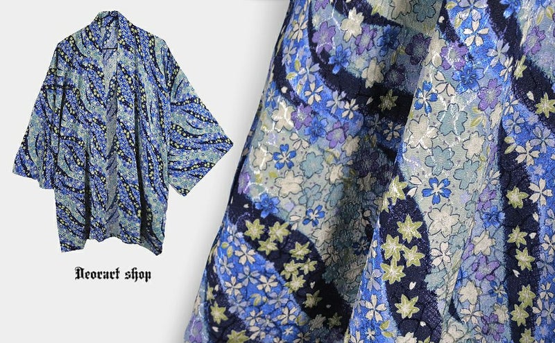 Deorart,ディオラート,和装,和柄,羽織り,浴衣,着物,赤,青,派手,ゴシック,和ゴス,コスプレ,衣装,, 地雷系,ライブ,V系,emo,Vrock,kimono,anime,fashion