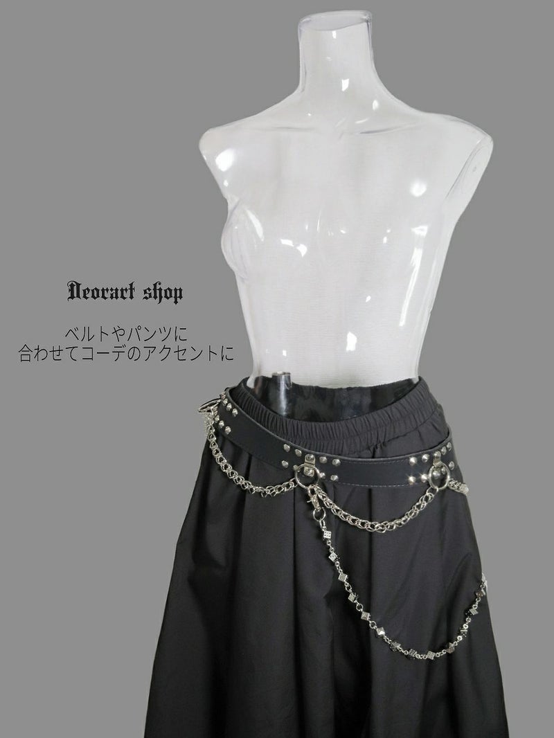 Deorart,ディオラート,サイコロ,ダイス,カジノ,トランプ,ウォレットチェーン,V系,ヴィジュアル系,サブカル,ファッション,連結,アーマーリング,メンズ,レディス,emo,Vrock,kimono,anime,fashion