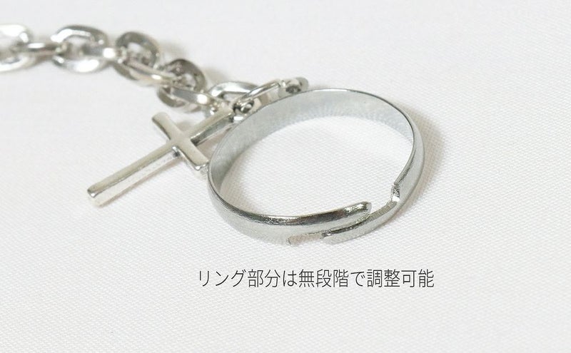 Deorart,ディオラート,十字架,指輪,V系,ヴィジュアル系,サブカル,ファッション,連結,アーマーリング,メンズ,レディス