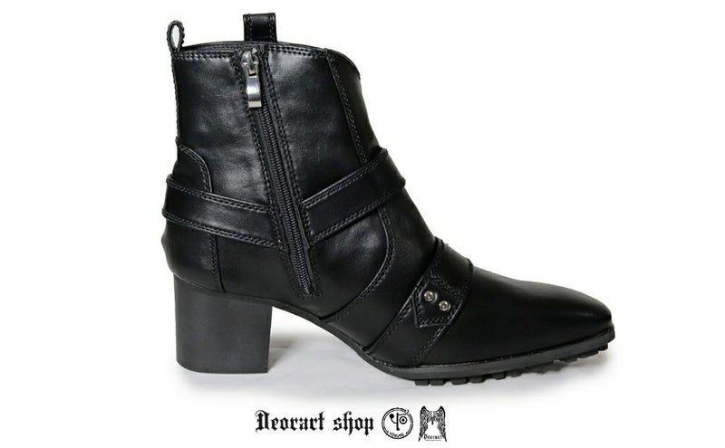 Deorart,ディオラート,ポインテッドトゥ,とんがり,メンズ,ショートブーツ,ヴィジュアル系,V系,ホスト,バンド,パンクロック,地雷系,サブカル,シューズ,靴,衣装,大きいサイズ,emo,fashion,shoes,Japan,Vkei,kawaii,cawaii