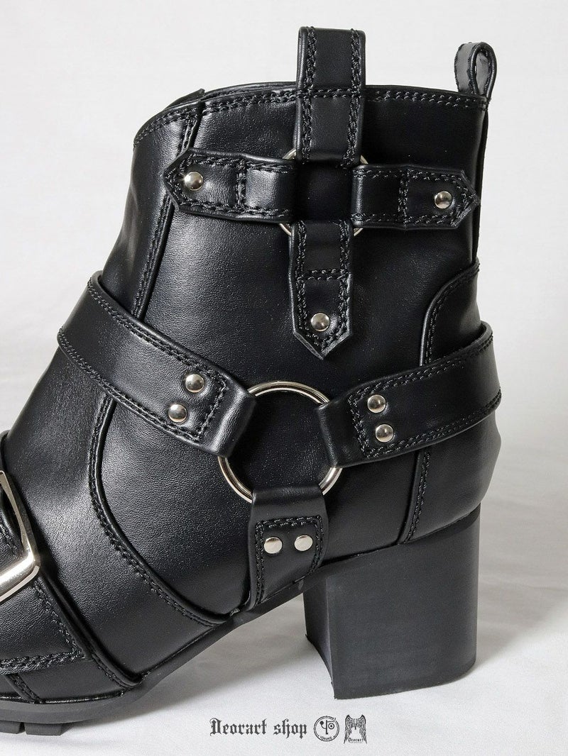 Deorart,ディオラート,ポインテッドトゥ,とんがり,メンズ,ショートブーツ,ヴィジュアル系,V系,ホスト,バンド,パンクロック,地雷系,サブカル,シューズ,靴,衣装,大きいサイズ,emo,fashion,shoes,Japan,Vkei,kawaii,cawaii