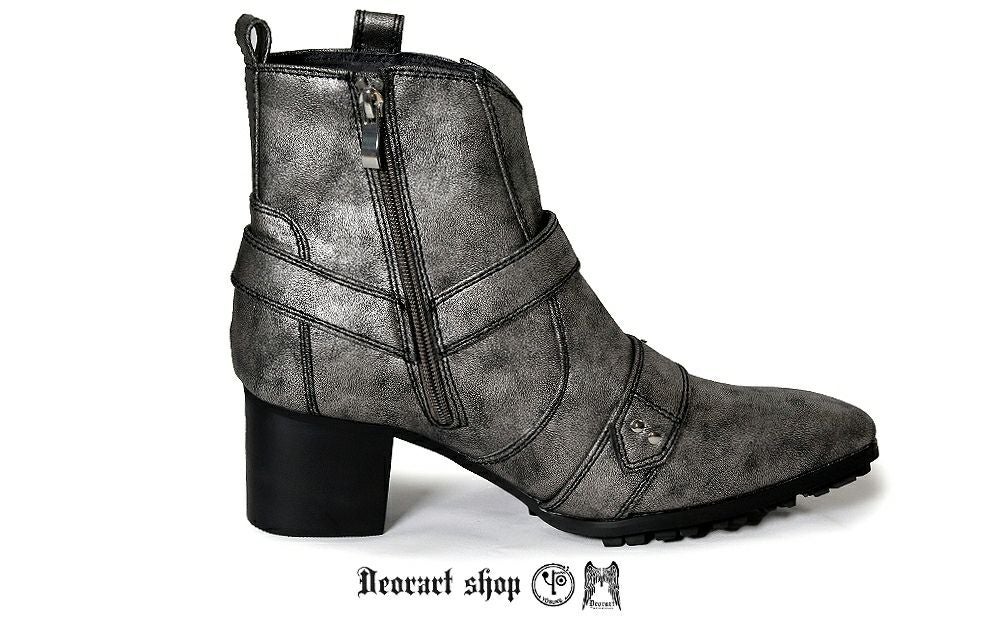 Deorart,ディオラート,ポインテッドトゥ,とんがり,メンズ,ショートブーツ,ヴィジュアル系,V系,ホスト,バンド,パンクロック,地雷系,サブカル,シューズ,靴,衣装,大きいサイズ,emo,fashion,shoes,Japan,Vkei,kawaii,cawaii