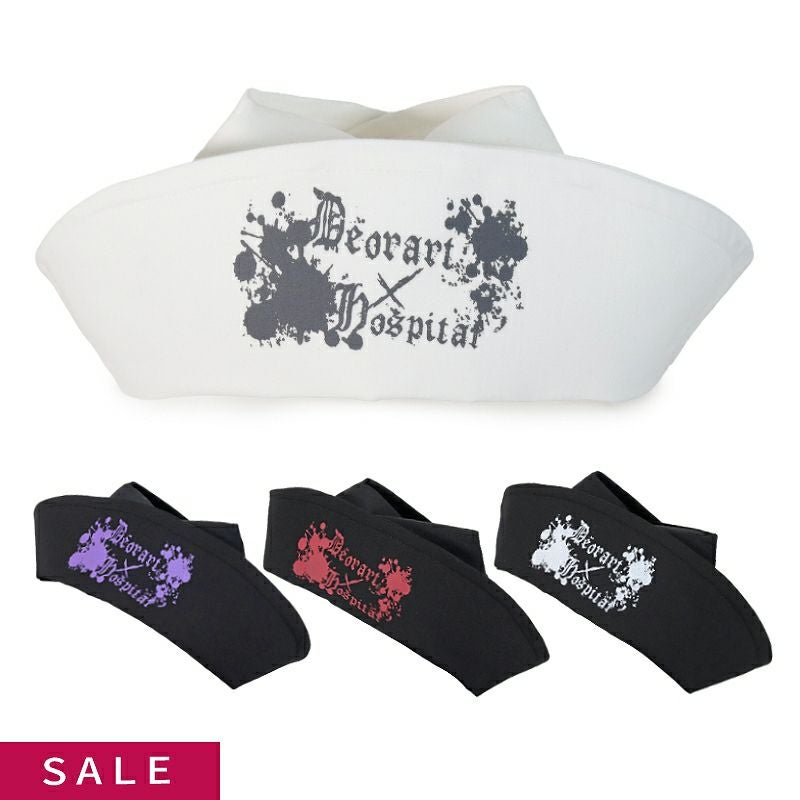 Deorart,ディオラート,ハロウィン・コスプレ・ナースキャップ・ナースハット,病院,ゾンビ,テーマパークコーデ,ホラー・衣装・大人・メンズ・レディス,包帯,ナースコーデ,ドクター,注射器,医者,白衣,マッドサイエンティスト,通販,地雷系,,V系,ヴィジュアル系,男,ファッション,mad scientist,emo,fashion