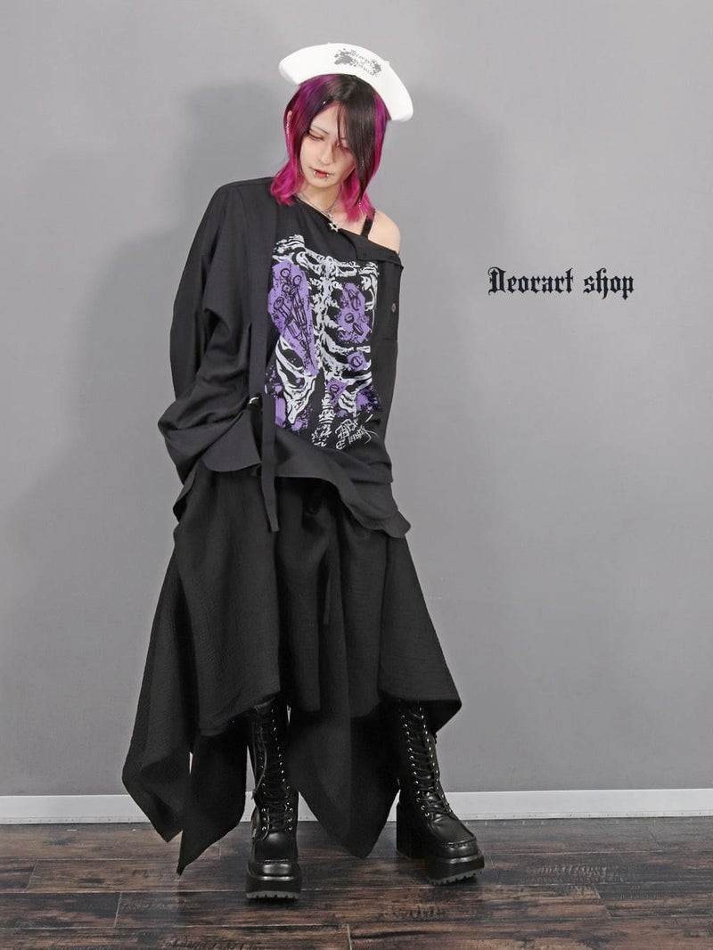 Deorart,ディオラート,ハロウィン・コスプレ・ナースキャップ・ナースハット,病院,ゾンビ,テーマパークコーデ,ホラー・衣装・大人・メンズ・レディス,包帯,ナースコーデ,ドクター,注射器,医者,白衣,マッドサイエンティスト,通販,地雷系,,V系,ヴィジュアル系,男,ファッション,mad scientist,emo,fashion