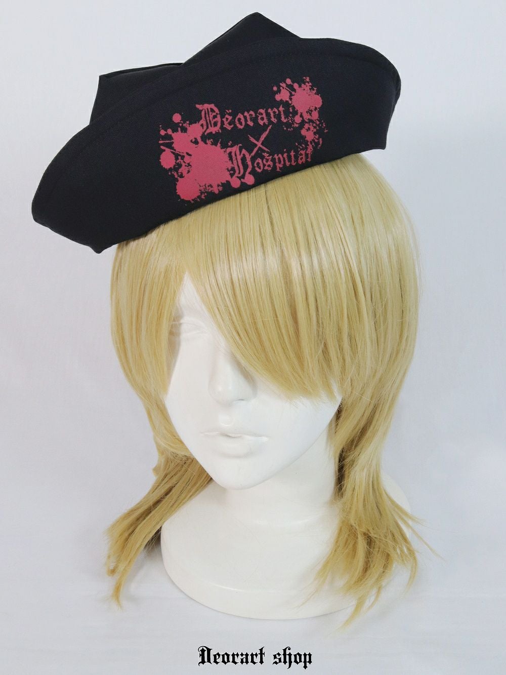 Deorart,ディオラート,ハロウィン・コスプレ・ナースキャップ・ナースハット,病院,ゾンビ,テーマパークコーデ,ホラー・衣装・大人・メンズ・レディス,包帯,ナースコーデ,ドクター,注射器,医者,白衣,マッドサイエンティスト,通販,地雷系,,V系,ヴィジュアル系,男,ファッション,mad scientist,emo,fashion