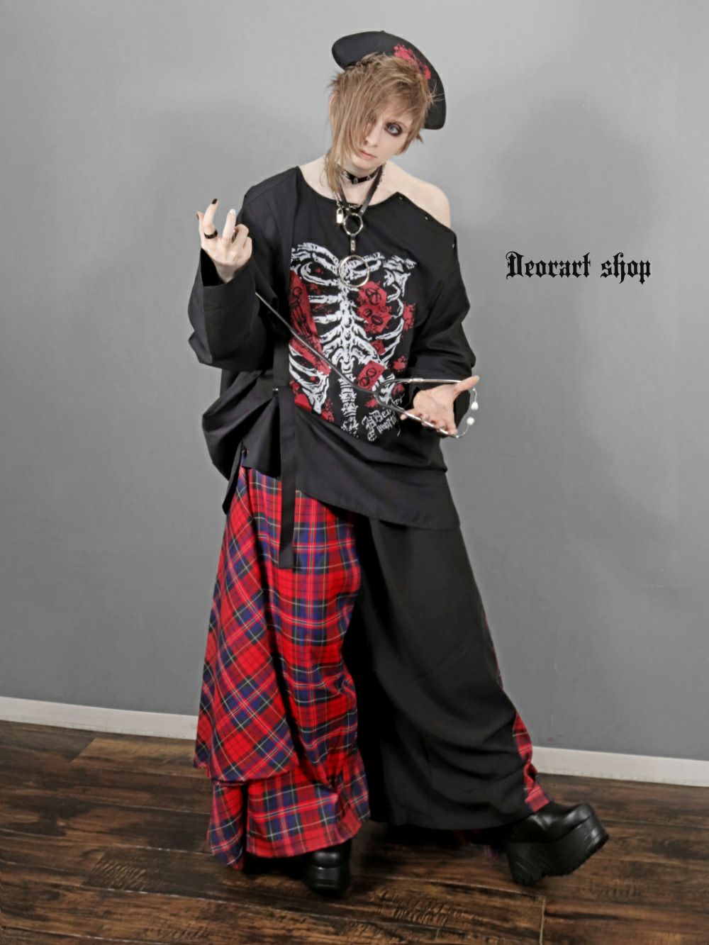 Deorart,ディオラート,ハロウィン・コスプレ・ナース・病院・ゾンビ・テーマパークコーデ・ホラー・衣装・大人・メンズ・レディス,包帯,ナースコーデ,ドクター,注射器,聴診器,プリント,医者,白衣,マッドサイエンティスト,,ゴスロリ,通販,地雷系,,V系,ヴィジュアル系,男,ファッション,mad scientist,emo,fashion