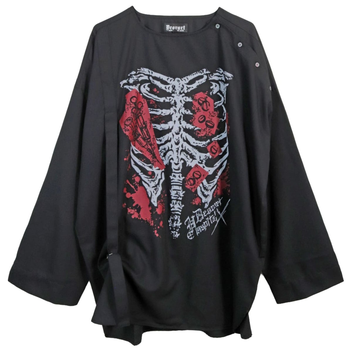Deorart,ディオラート,ハロウィン・コスプレ・ナース・病院・ゾンビ・テーマパークコーデ・ホラー・衣装・大人・メンズ・レディス,包帯,ナースコーデ,ドクター,注射器,聴診器,プリント,医者,白衣,マッドサイエンティスト,,ゴスロリ,通販,地雷系,,V系,ヴィジュアル系,男,ファッション,mad scientist,emo,fashion