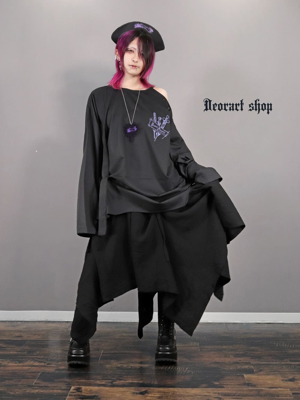 Deorart,ディオラート,ナースキャップ,病院風コーデ,血まみれ,包帯,ナースコーデ,ドクター,注射器,聴診器,プリント,医者,白衣,マッドサイエンティスト,コスプレ,ゴスロリ,通販,地雷系,ハロウィン,衣装,バンド,コンカフェ,V系,ヴィジュアル系,男,メンズ,レディース,ファッション,mad scientist,emo,fashion