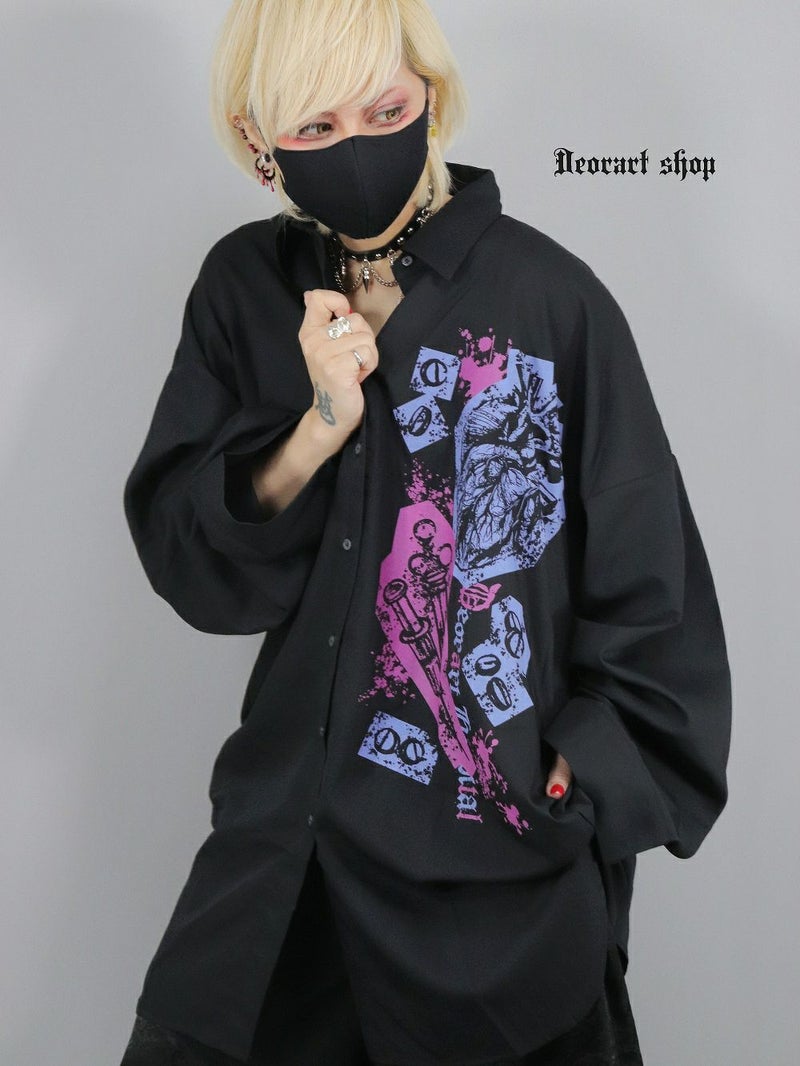 Deorart,ディオラート,病院風コーデ,血まみれ,包帯,ナースコーデ,ドクター,注射器,聴診器,プリント,医者,白衣,マッドサイエンティスト,ホラー,コスプレ,ゴスロリ,通販,地雷系,ハロウィン,衣装,バンド,コンカフェ,V系,ヴィジュアル系,男,メンズ,レディース,ファッション,mad scientist,emo,fashion